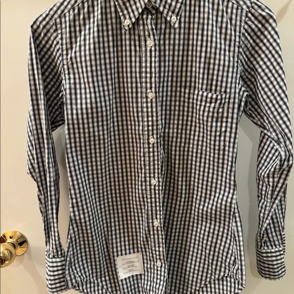 Thom Browne Womens Oxford Shirt Size 40 US 4  XS/S - Picture 3 of 8